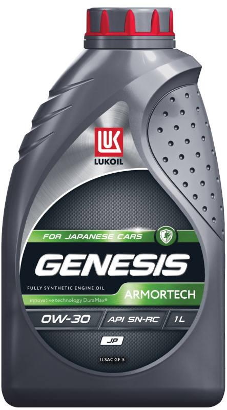 Моторное масло Лукойл Genesis Armortech JP 0W30, 1л (Lukoil: 3173835)